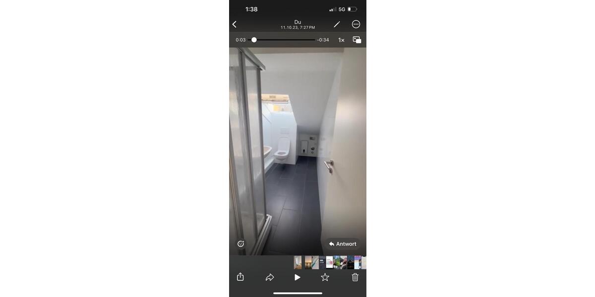 Dachgeschoßwohnung Frankfurt am Main Bockenheim - 2 Zimmer, 36 m&sup2;, 990&euro; | Angebot:25362696