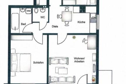 Traumhaft 3 Zimmerwohnung Waldrananlage 3 zimmer
