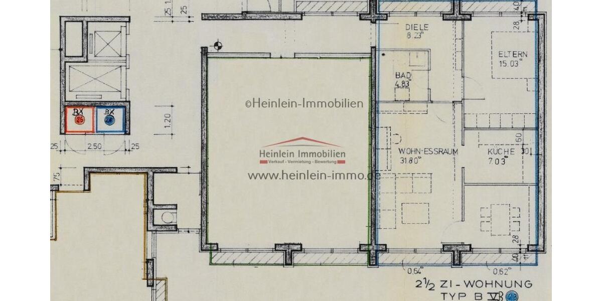 2,5 ZKB# TGStellpl.# sofort frei# 5.OG# Nord-Süd-Lage Fernsicht# Wannenbad# Darmstadt Dieburger Str. - Etagenwohnung Darmstadt / Dieburger Str. Mathildenhöhe | Angebot:26033927