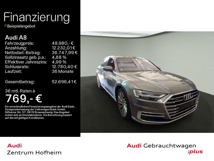 Audi A8 64.600 km 48.980 € Hofheim 65719