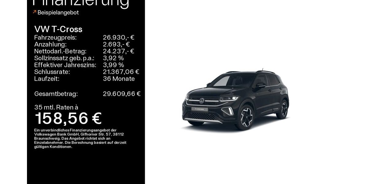 VW T-Cross 26.348 km 26.930 &euro; Kelkheim 65779