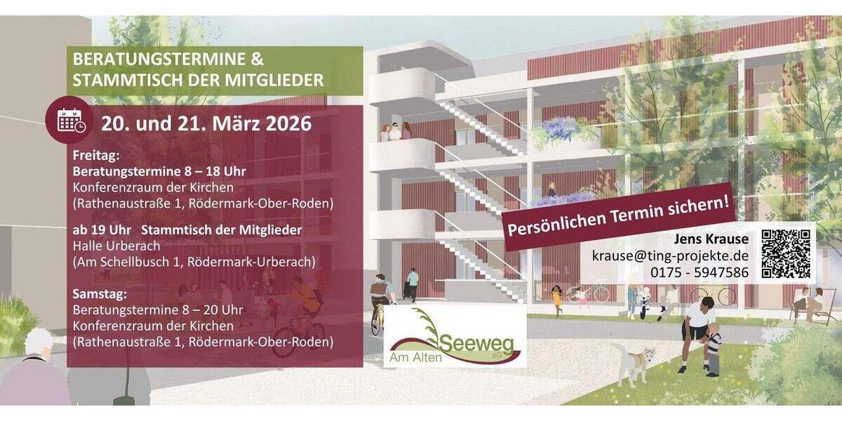 Etagenwohnung Rödermark Ober-Roden - 4 Zimmer, 95 m&sup2;, 170.000&euro; | Angebot:24827015