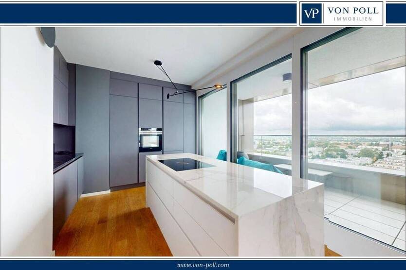 Exklusive und komfortable Wohnung mit Panoramablick