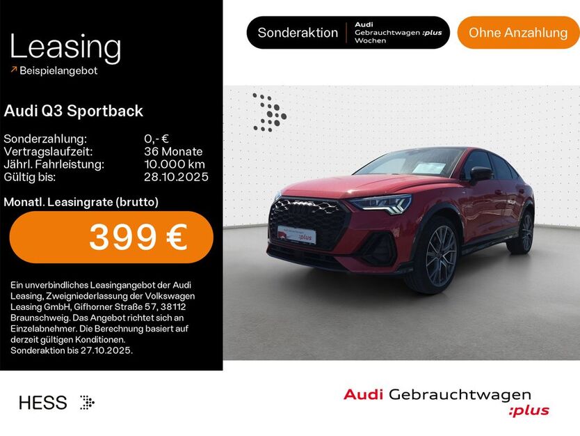 Audi Q3 23.300 km 49.679 € Büdingen-Düdelsheim 63654