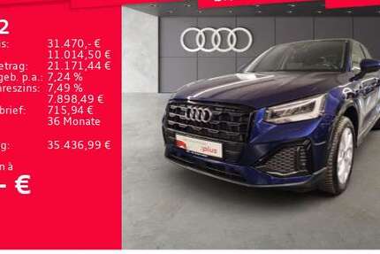Audi Q2 17.786 km 31.470 &euro; Frankfurt am Main 60314