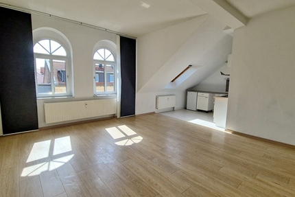 2-Raum-Dachgeschoßwohnung in Köthen in Hochschulnähe - mit Küche - ideal für Studenten