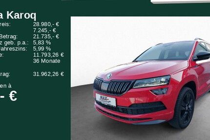 Skoda Karoq 45.000 km 28.980 &euro; Rödermark 63322