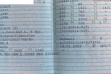 Peugeot 206 196.749 km 1.500 &euro; Nidderau 61130