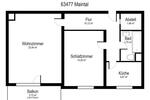 Etagenwohnung Maintal - 2 Zimmer, 62 m&sup2;, 700&euro; | Angebot:26705446