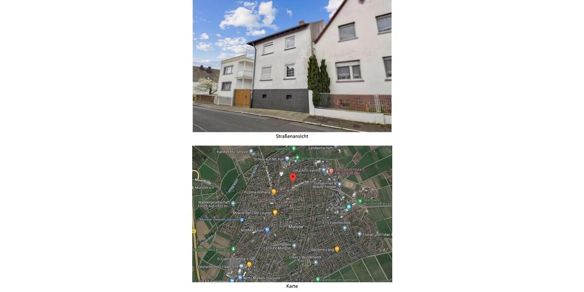 Einfamilienhaus Münster (Hessen) - 4 Zimmer, 105 m&sup2;, 1.500&euro; | Angebot:26253880
