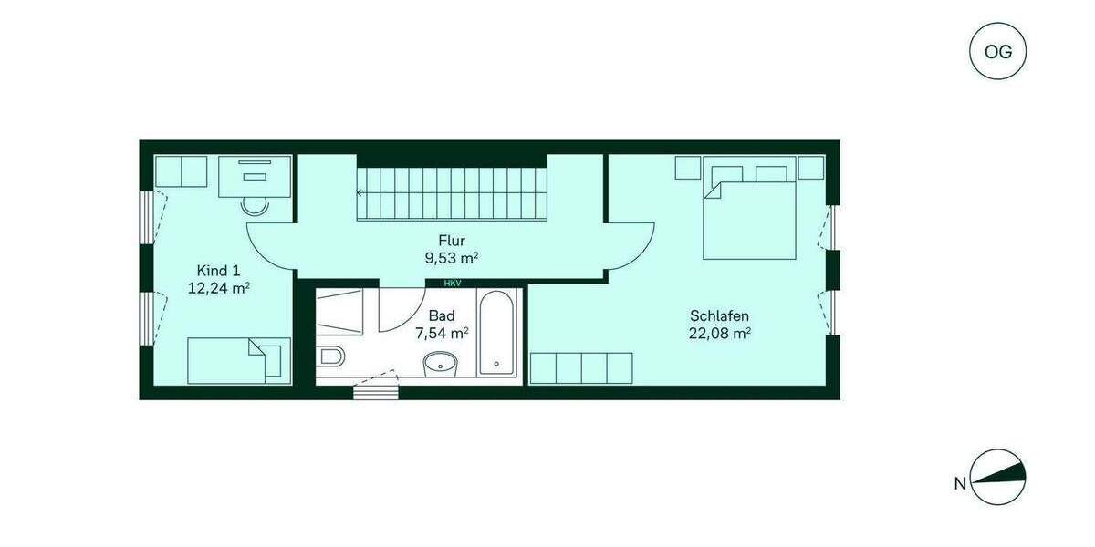 Reihenmittelhaus Langen - 5 Zimmer, 156 m&sup2;, 839.900&euro; | Angebot:25664204