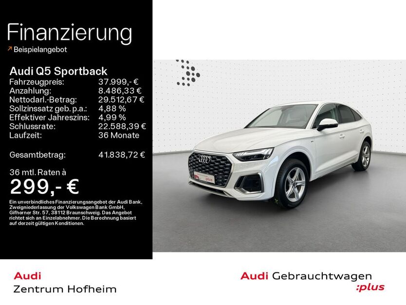 Audi Q5 77.754 km 37.999 € Hofheim 65719