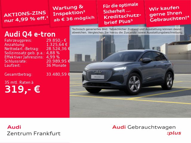 Audi Q4 e-tron 44.919 km 29.850 € Frankfurt am Main 60314