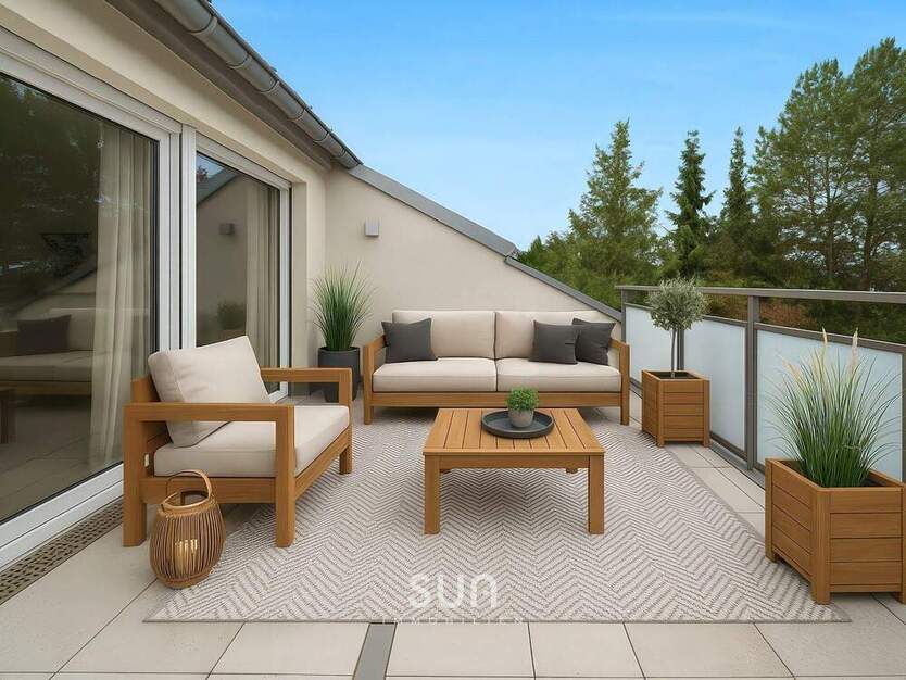 KfW55, 2023er Neubaufeeling und naturnahes exklusives Wohnen: Helle 3-Zimmer-Traumwohnung! 3 zimmer