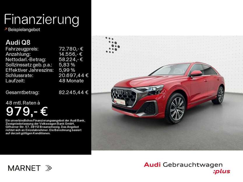 Audi Q8 19.048 km 72.780 € Bad Nauheim 61231