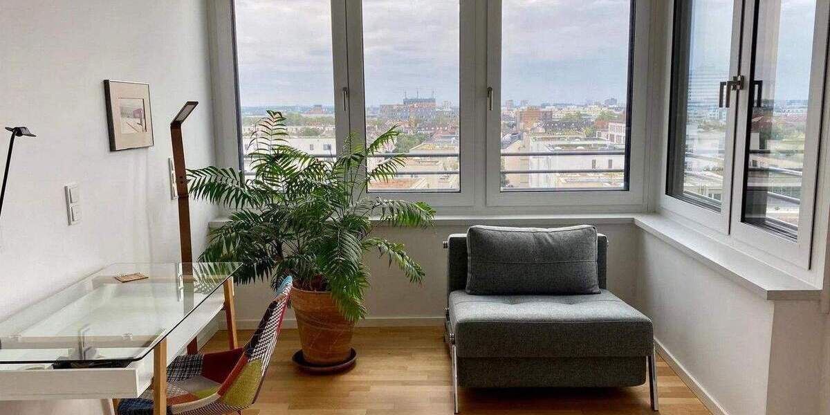 Etagenwohnung Frankfurt am Main Gallus - 2 Zimmer, 72 m&sup2;, 1.480&euro; | Angebot:25358289