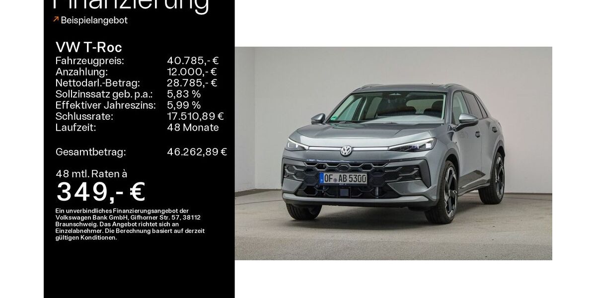 VW T-Roc 2.900 km 39.985 &euro; Mühlheim 63165