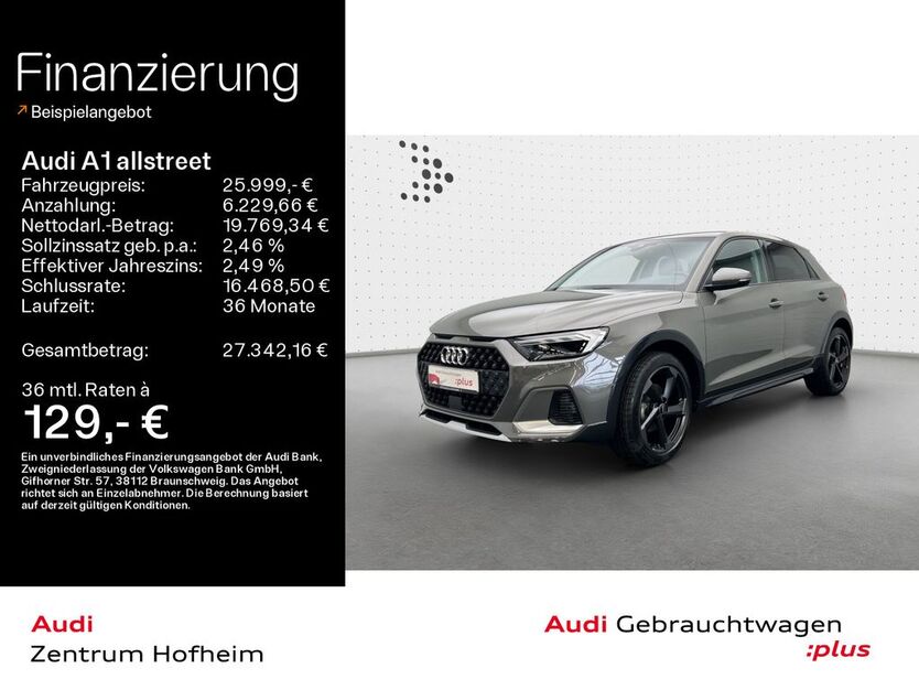 Audi A1 8.070 km 25.499 € Hofheim 65719