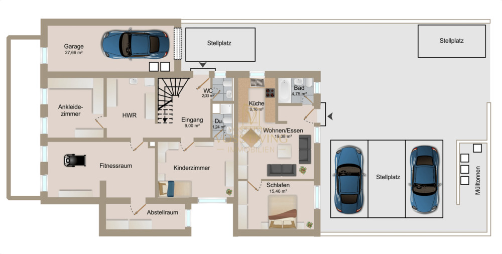 Mehrfamilienhaus, Wohnhaus Schöneck Büdesheim - 1 Zimmer, 268 m&sup2;, 895.000&euro; | Angebot:26156280