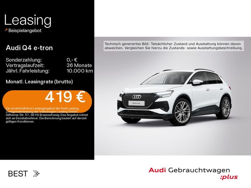 Audi Q4 e-tron 5.500 km 46.799 € Mühlheim 63165