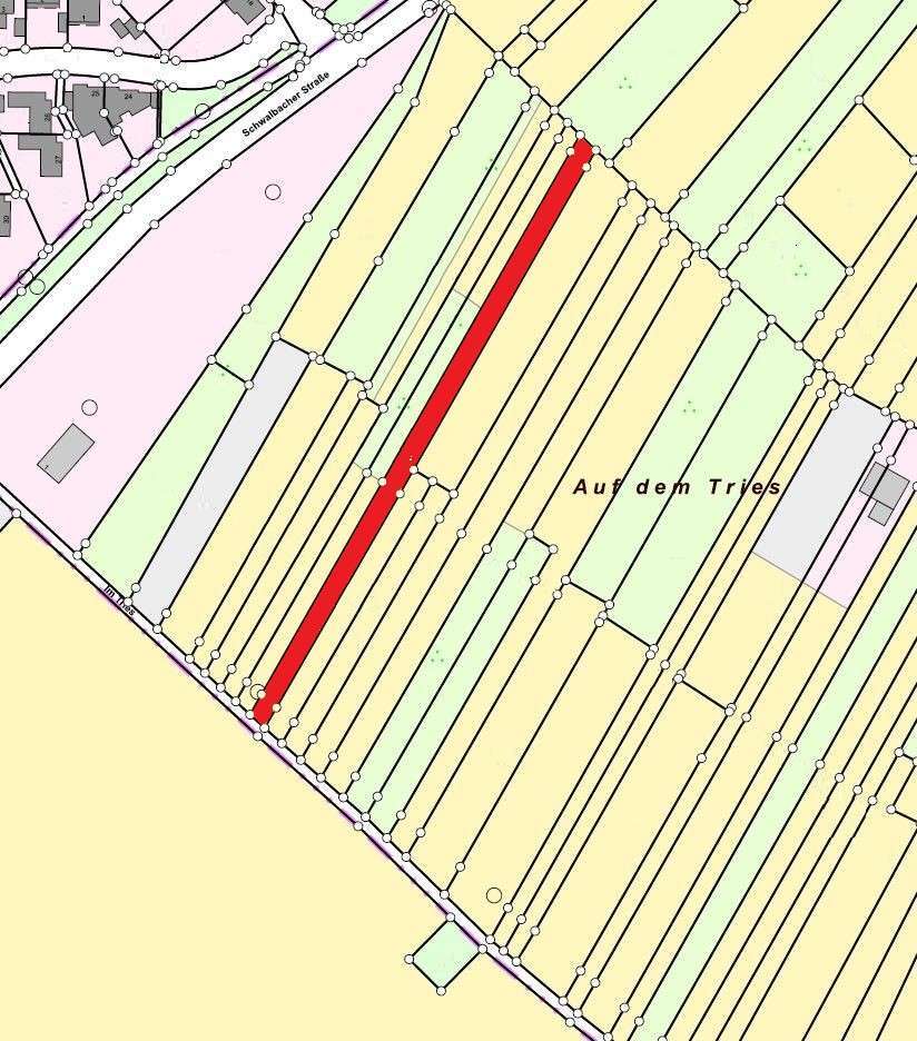Grundstück in Kronberg 29.990 € 1496 m²
