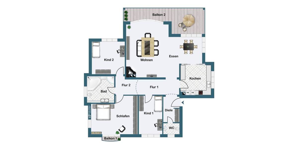 Etagenwohnung Kronberg im Taunus Oberhöchstadt - 4 Zimmer, 148 m&sup2;, 2.200&euro; | Angebot:26835157