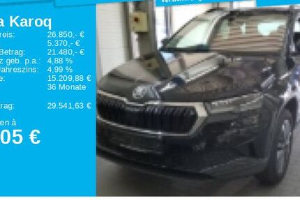 Skoda Karoq 30.878 km 26.850 € Frankfurt 60326