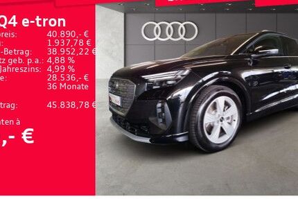 Audi Q4 e-tron 12.376 km 40.890 € Frankfurt am Main 60326