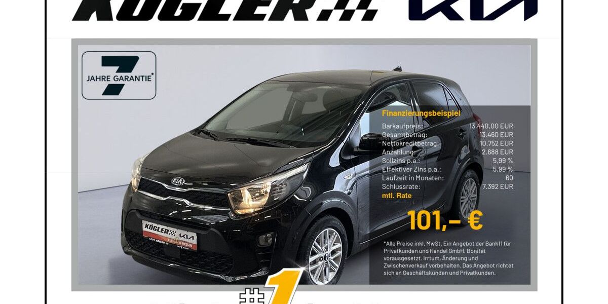 Kia Picanto 45.340 km 13.440 &euro; Rosbach | Frankfurt Nord 61191