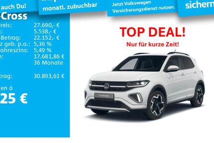 VW T-Cross 1.001 km 24.480 &euro; Hanau 63452