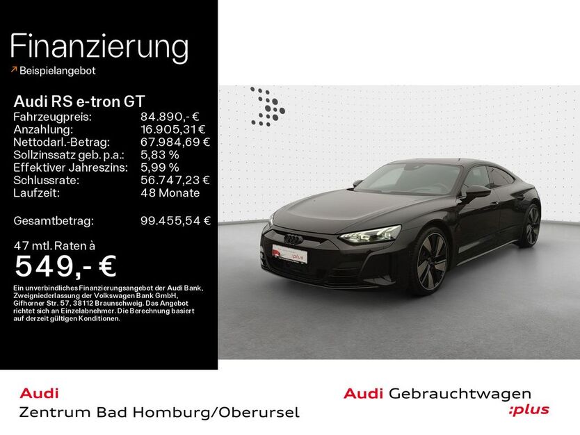 Audi RS e-tron GT 22.593 km 84.890 € Oberursel 61440