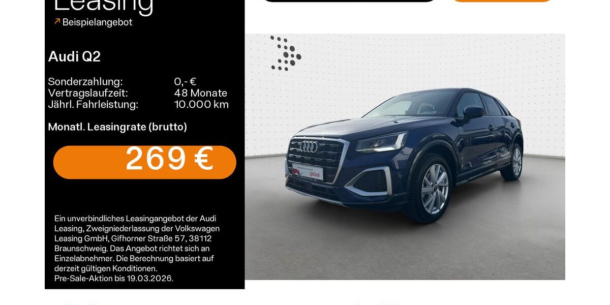 Audi Q2 23.100 km 29.699 &euro; Hanau 63452