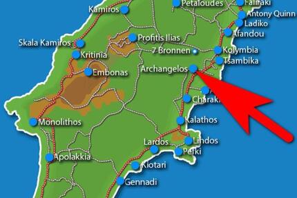 Grundstück zum Verkauf in ARCHANGELOS, Rhodos zimmer