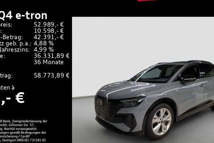 Audi Q4 e-tron 7.800 km 52.989 &euro; Offenbach am Main 63071
