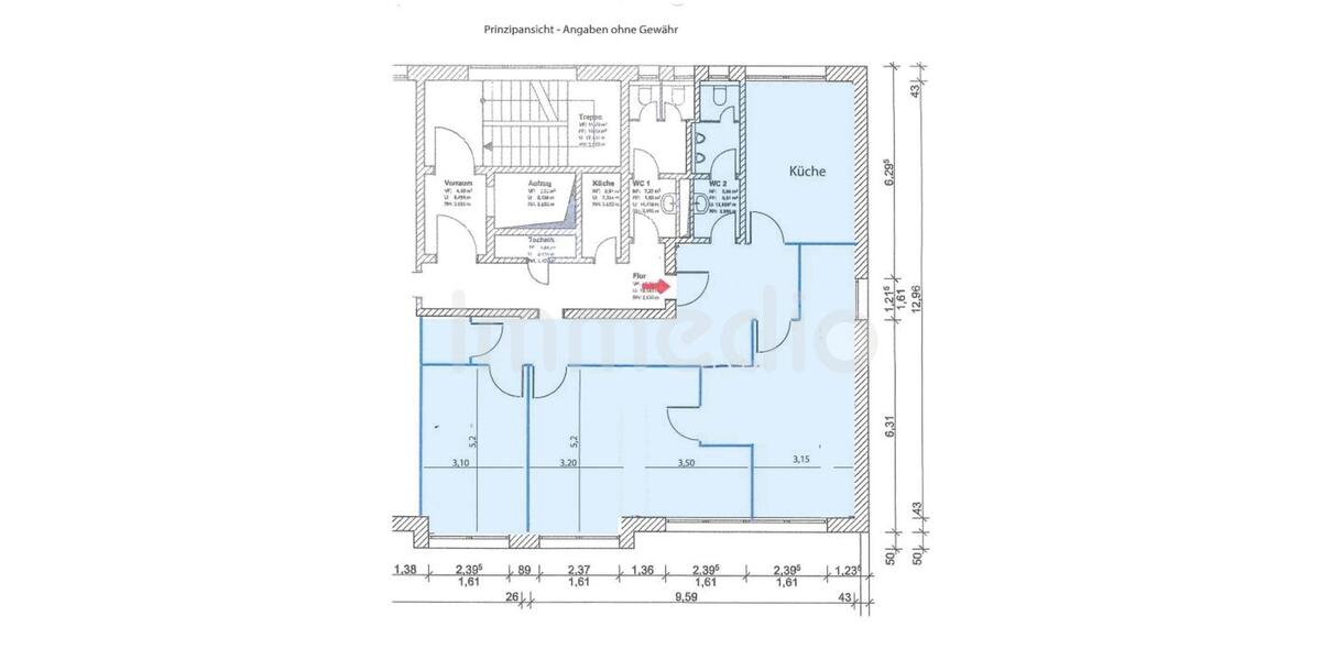 Gewerbeobjekt Frankfurt am Main Sachsenhausen - 1.260&euro; | Angebot:26272871