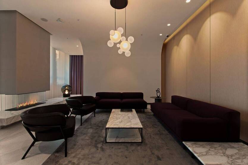 Frankfurts neue Ikone: Wohnen im 25. Stock des FOUR - Opernplatz, Skyline, Stille 2 zimmer