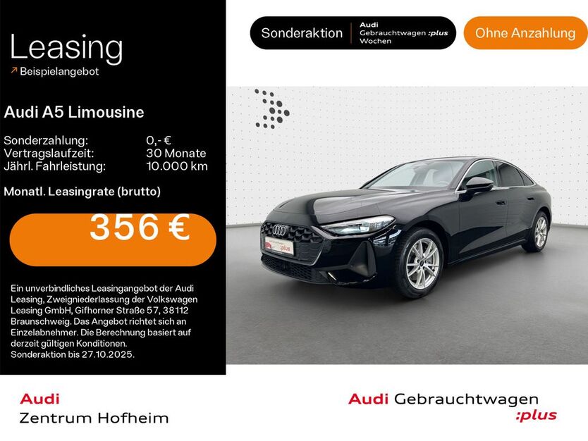 Audi A5 28.305 km 43.480 € Hofheim 65719