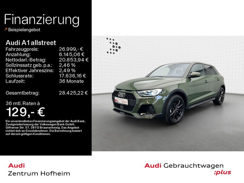 Audi A1 8.088 km 26.999 € Hofheim 65719