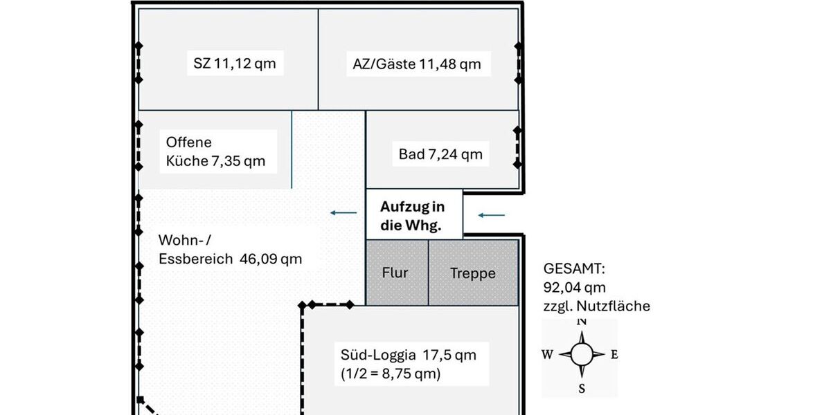 Luxuriöse 3-Zimmer Penthouse Wohnung in Westend - Einfamilienhaus Frankfurt am Main Westend Süd | Angebot:26675008