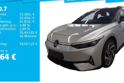 VW ID.7 8.383 km 52.280 € Frankfurt 60326