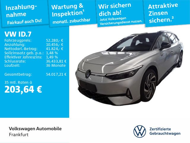 VW ID.7 8.383 km 52.280 € Frankfurt 60326