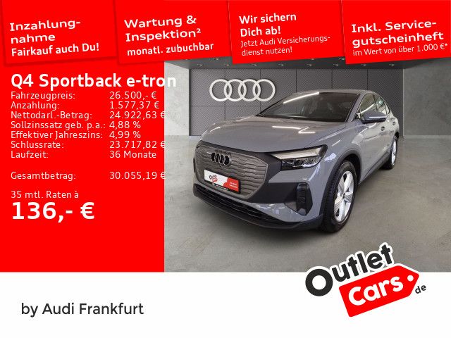 Audi Q4 e-tron 54.536 km 25.850 &euro; Frankfurt am Main 60314