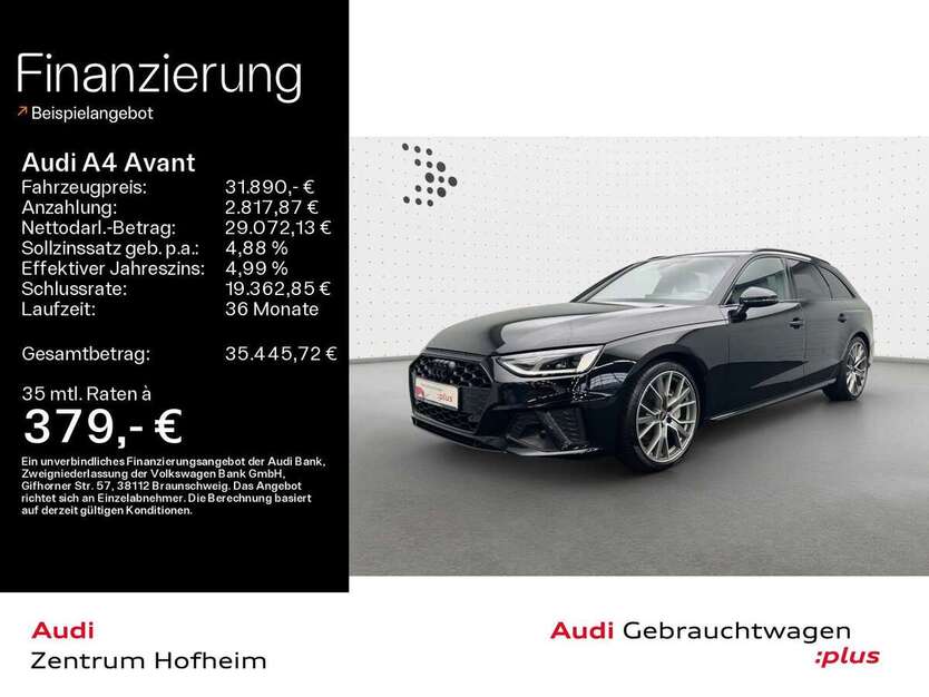 Audi A4 75.267 km 31.890 € Hofheim 65719
