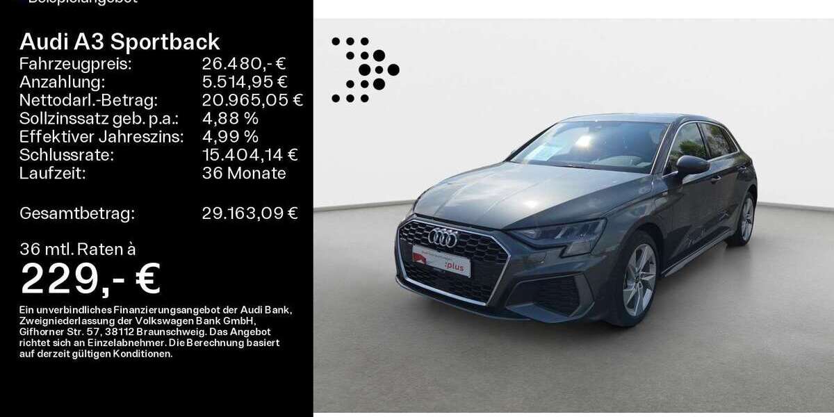 Audi A3 40.639 km 26.480 &euro; Bad Nauheim 61231