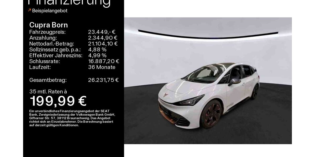 Cupra Born 49.300 km 23.449 &euro; Mühlheim 63165