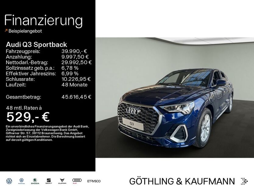 Audi Q3 16.500 km 39.990 € Hofheim 65719