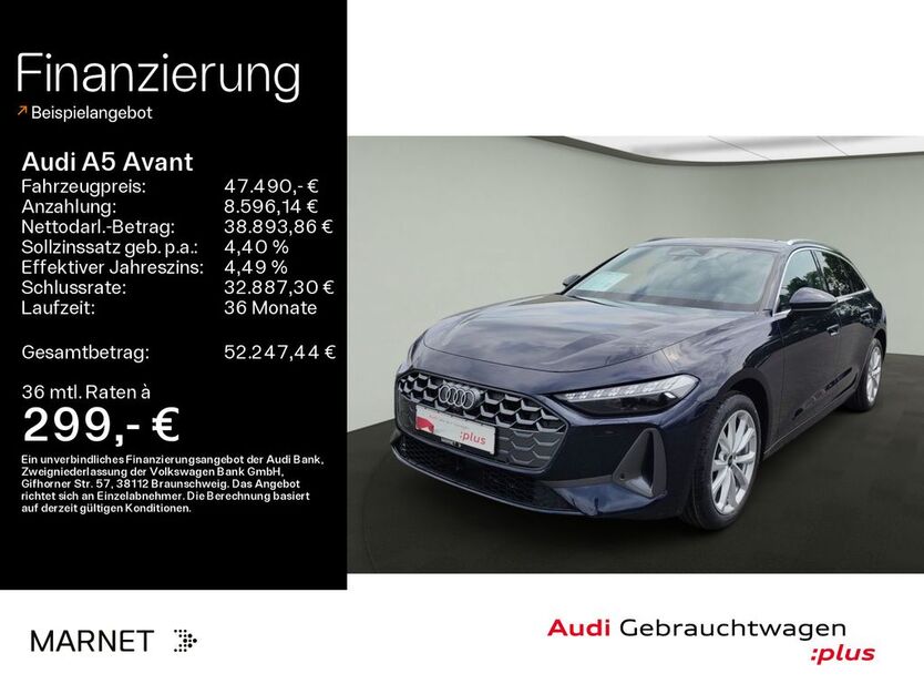 Audi A5 1.019 km 47.490 € Bad Nauheim 61231