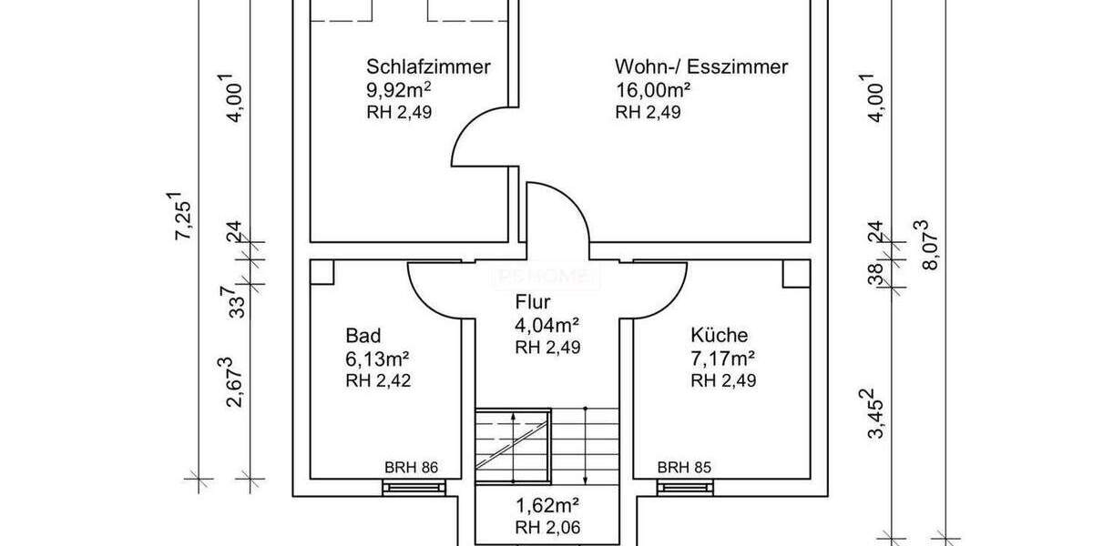 Doppelhaushälfte Roßdorf - 4 Zimmer, 84 m&sup2;, 199.000&euro; | Angebot:25677955