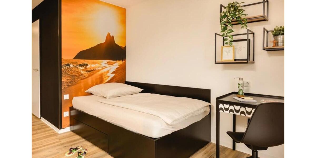 Voll ausgestattetes Eckzimmer mitten im Nordend 1 zimmer