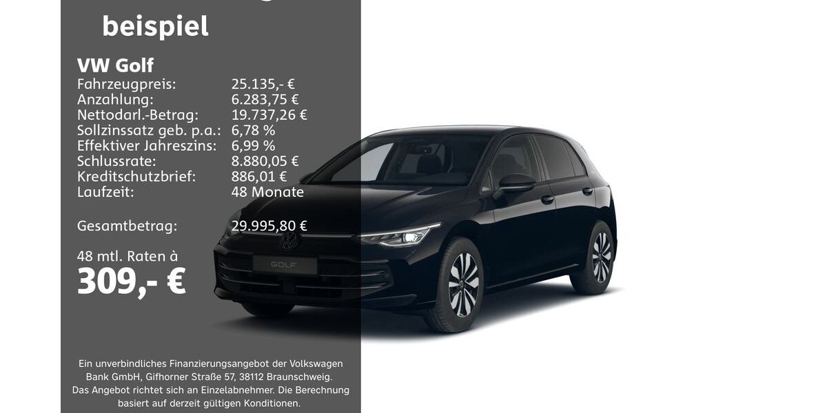 VW Golf 24.513 km 25.135 &euro; Groß-Umstadt 64823